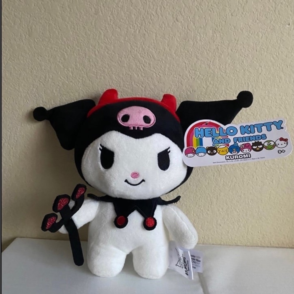9” Halloween Kuromi Plush